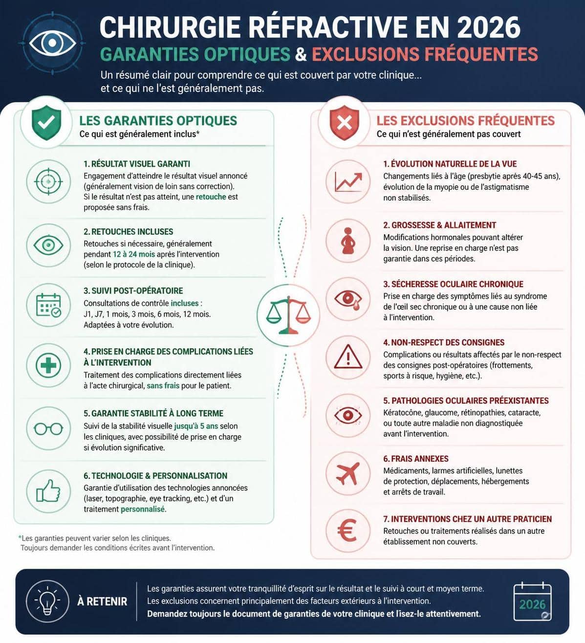 d&eacute;couvrez les exclusions fr&eacute;quentes des mutuelles optiques et en chirurgie r&eacute;fractive pour mieux comprendre ce qui est couvert et &eacute;viter les surprises lors de vos remboursements.
