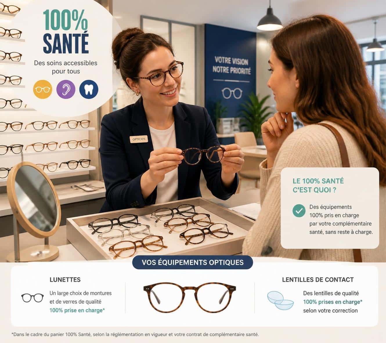 d&eacute;couvrez comment choisir une mutuelle optique adapt&eacute;e pour une prise en charge discr&egrave;te de vos lunettes et lentilles, alliant confort et &eacute;conomies.